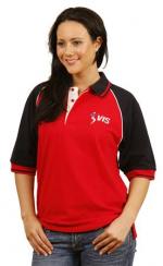 Ladies Contrast Sleeve Polo Shirt, Polo Shirts, Conference Items