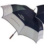 Half Contrast Golf Umbrella, Golf Umbrellas, Conference Items