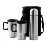 Traveling Coffee Set, Stainless Mugs, Conference Items