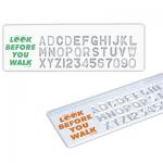 Stencil Ruler , Novelties Deluxe, Conference Items