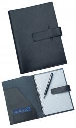 Black Leather Writing Pad, Compendiums