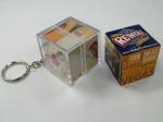 Clear Cube Keyring Box, Magic Cubes, Conference Items